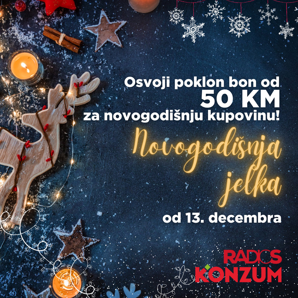 Osvoji poklon bon od 50 KM!