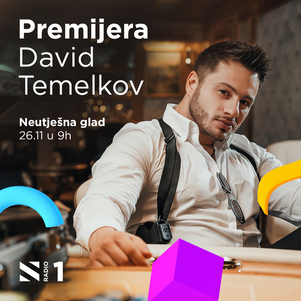 David Temelkov predstavlja novu pesmu premijerno na Radiju S!