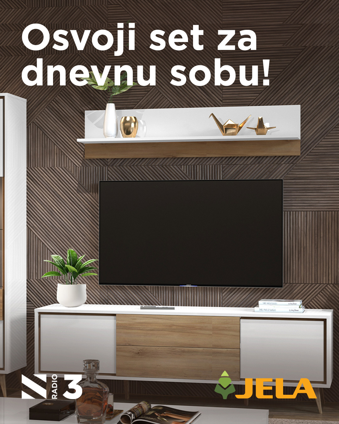 Osvoji set za dnevnu sobu koji poklanja Jela!