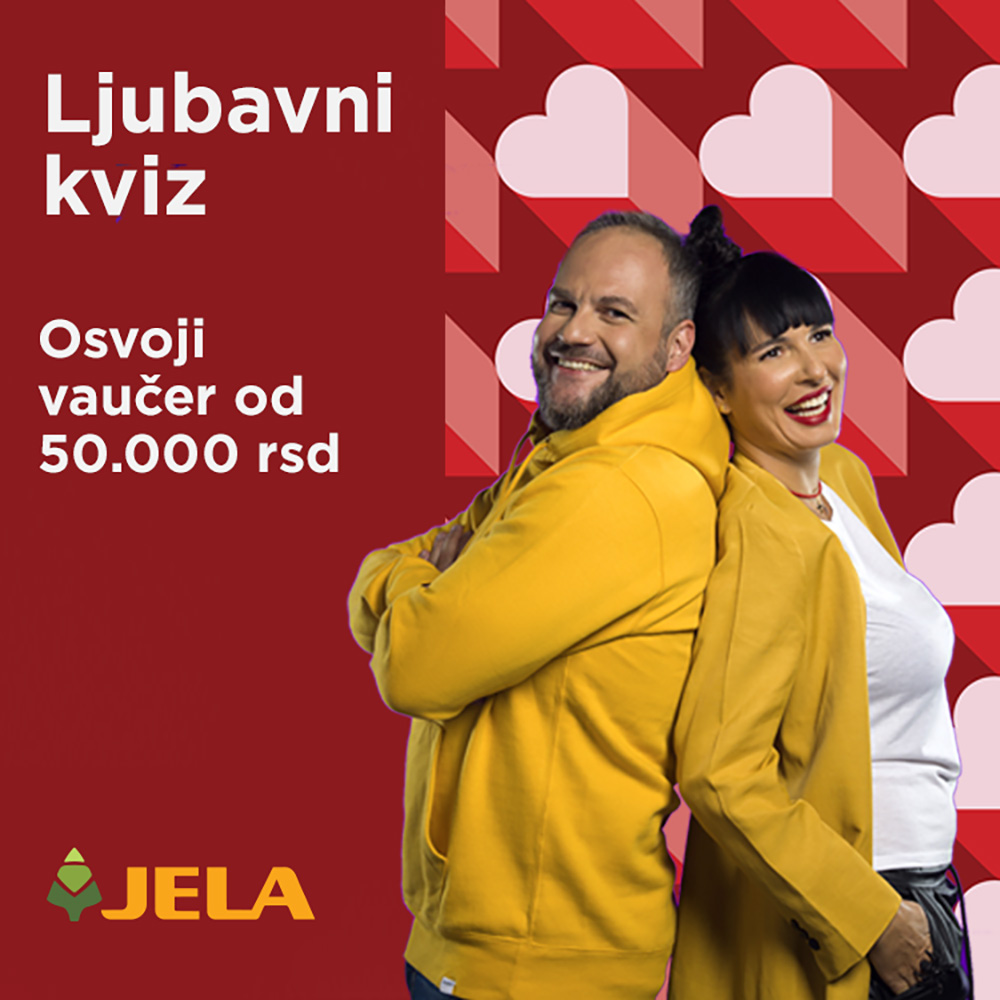 Osvoji Jela vaučer od 50.000 dinara!