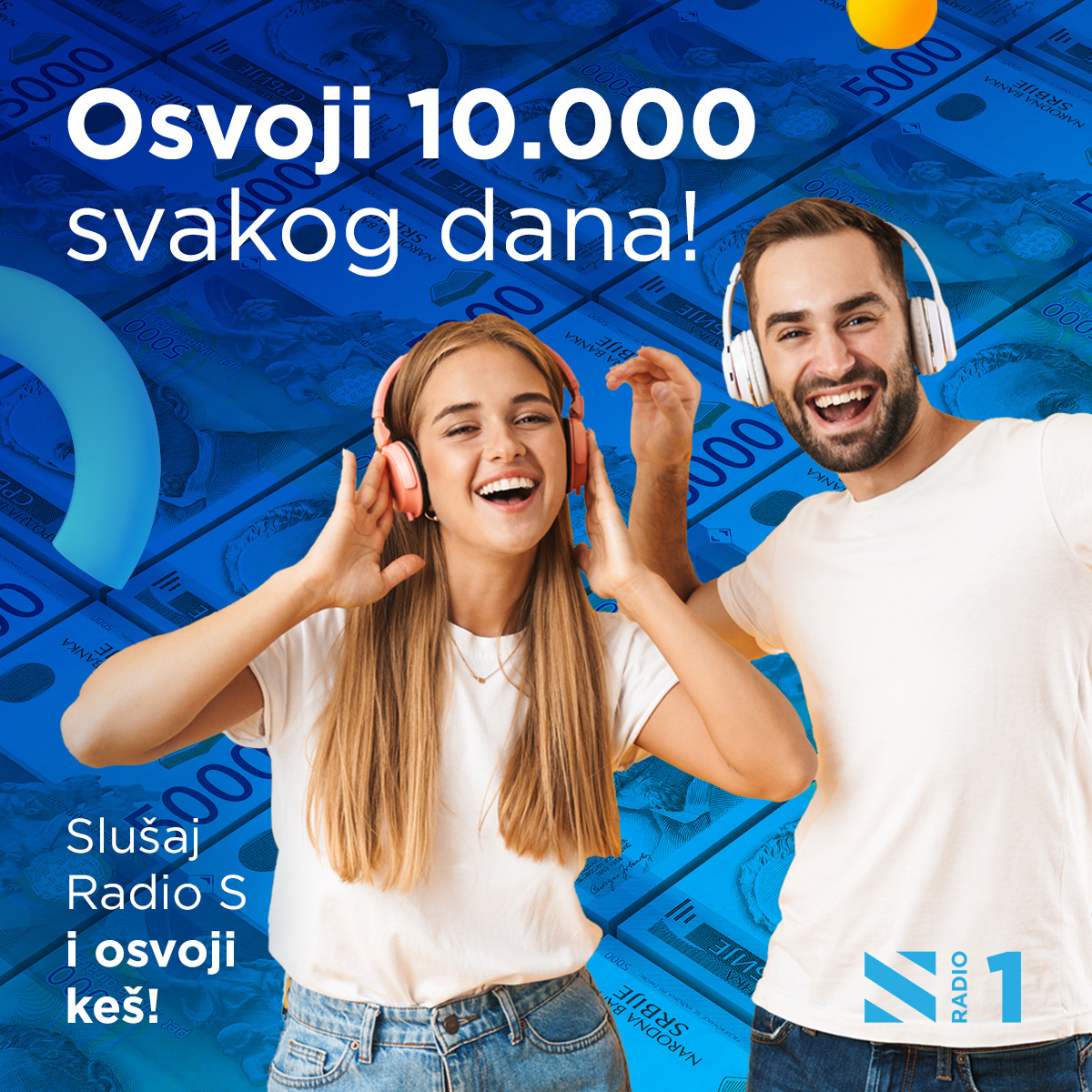 Osvoji 10.000 dinara svakog dana!