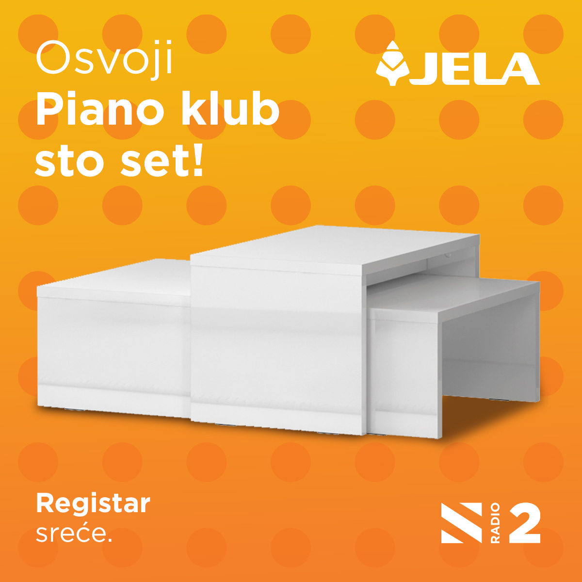 Osvoji Piano klub sto set!