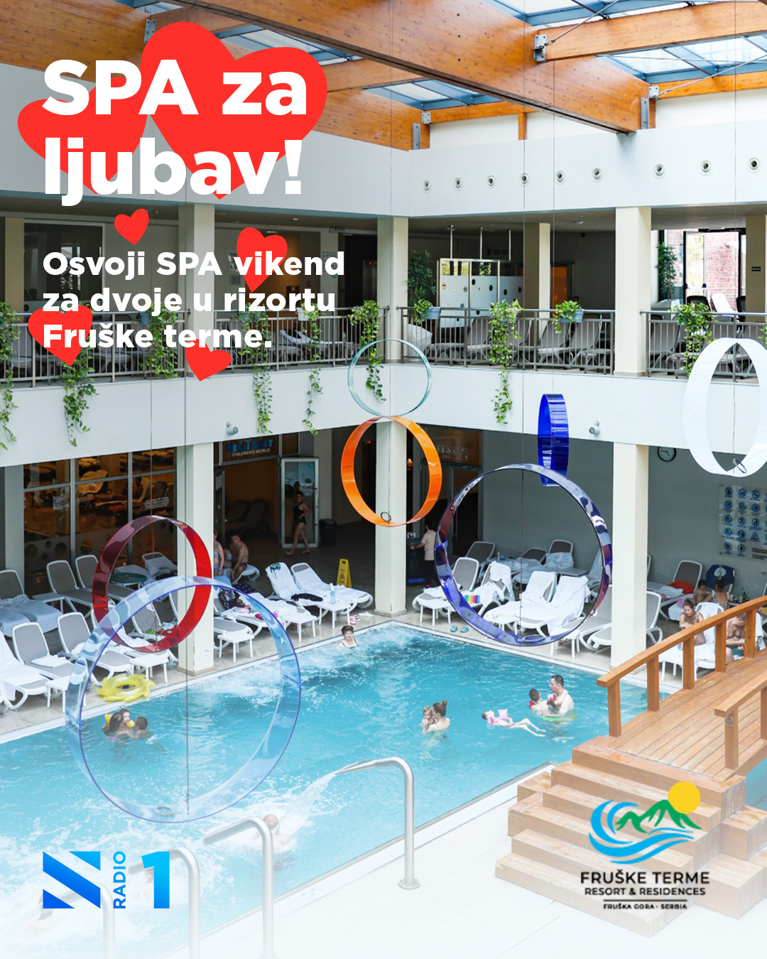 Vodimo vas na SPA vikend u resort Fruške terme! 