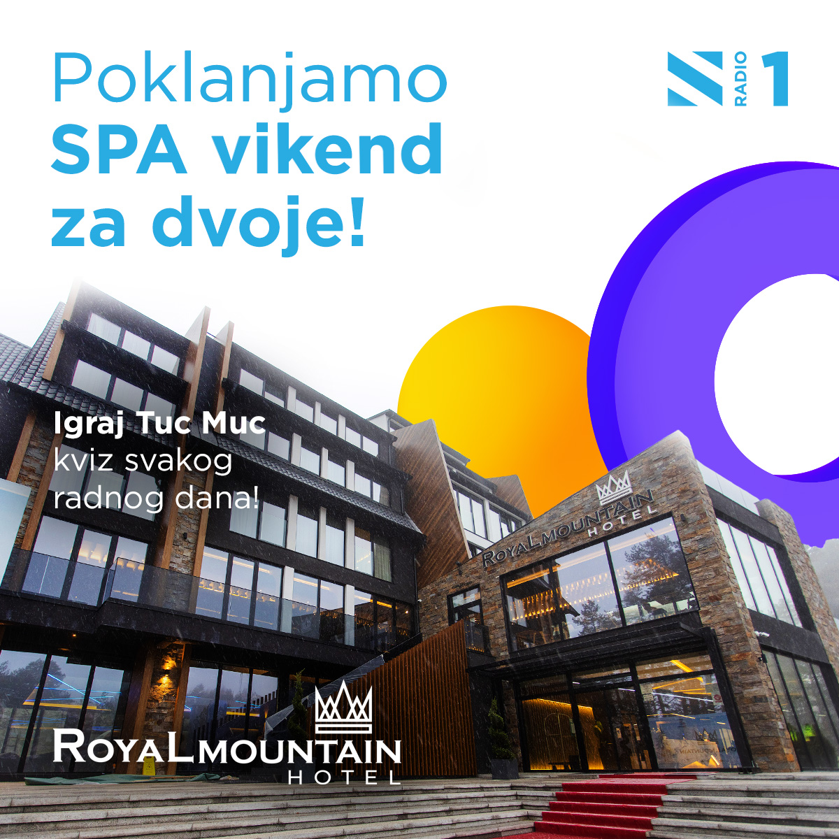 Osvoji produženi SPA vikend u hotelu Royal Mountain Divčibare!