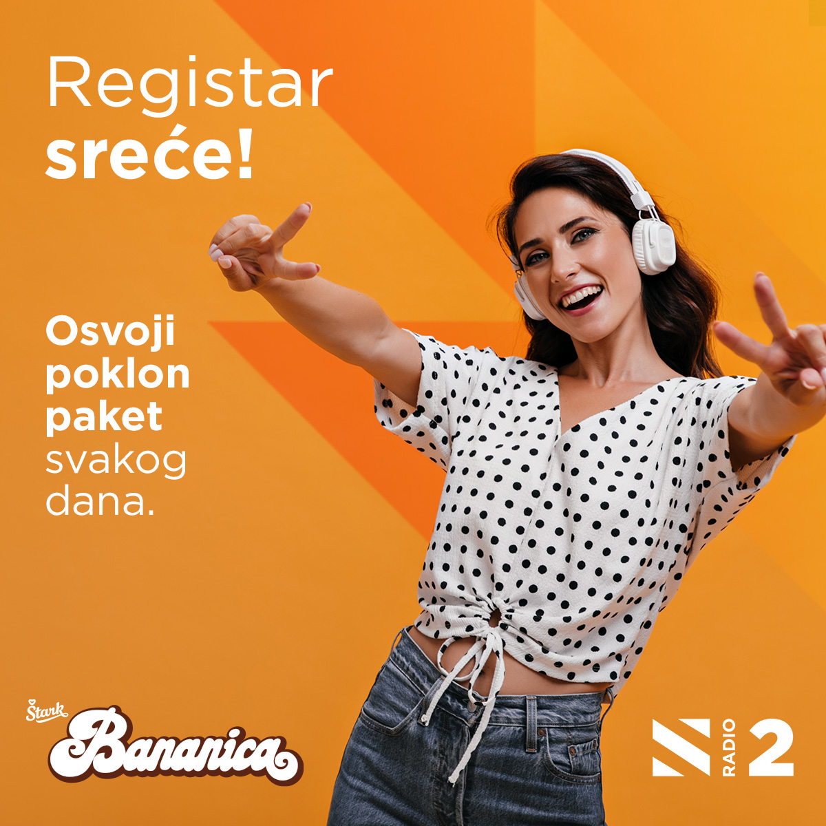 Osvoji Bananica poklon paket u Registru sreće!