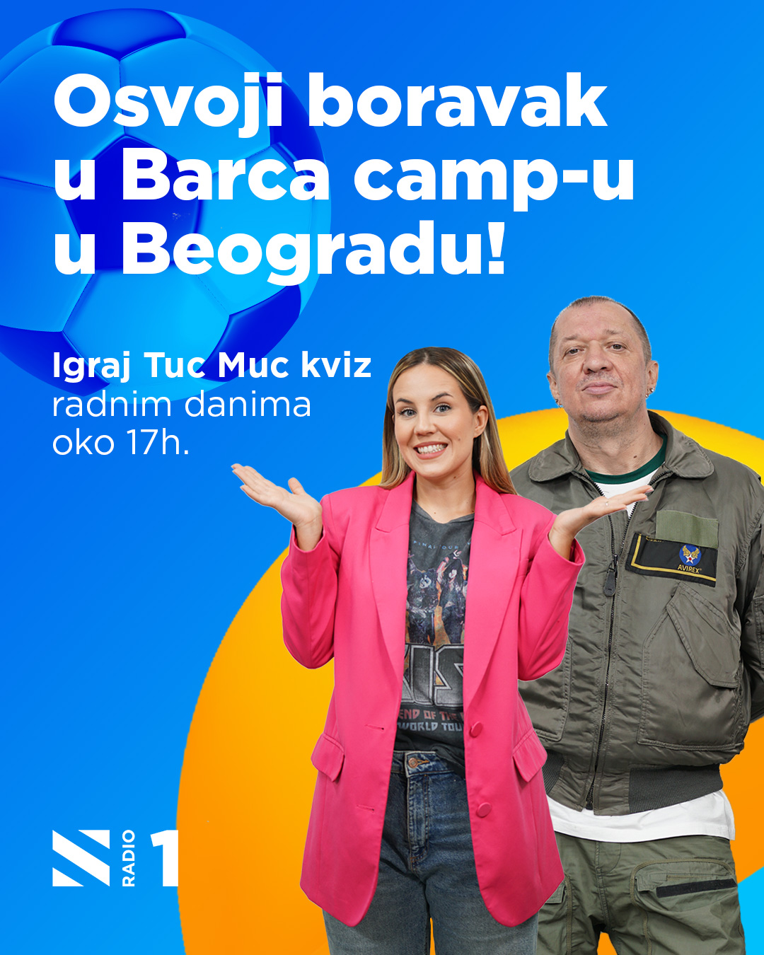 Osvoji boravak u Barsa fudbalskom kampu u Beogradu!