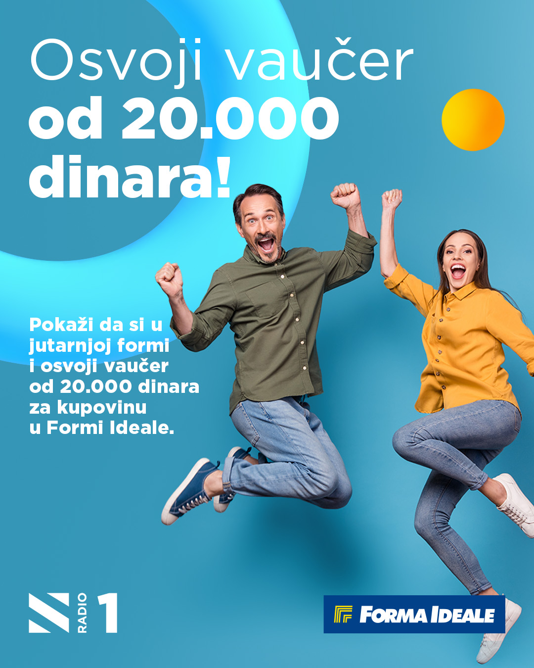 Osvoji vaučer od 20.000 dinara za kupovinu u Formi Ideale!