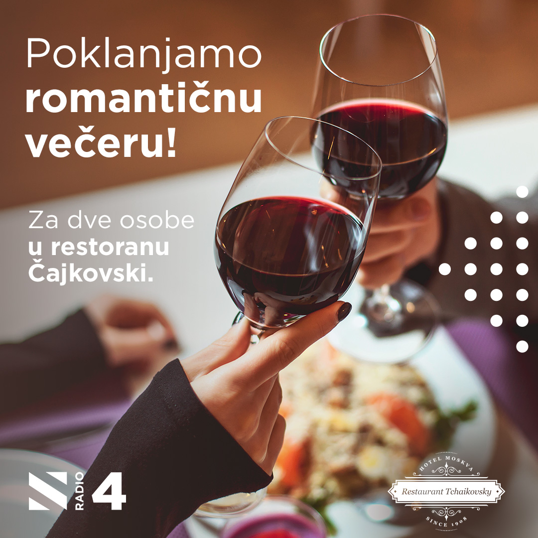 Poklanjamo ekskluzivnu romantičnu večeru za dvoje za Dan zaljubljenih!