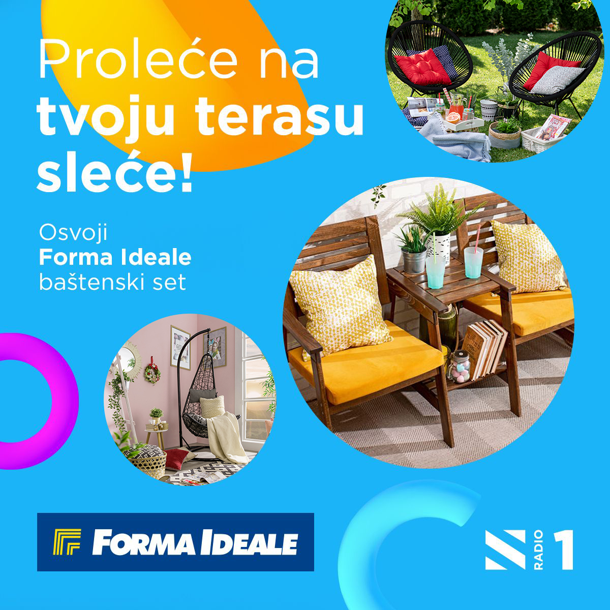 Proleće na tvoju terasu sleće!