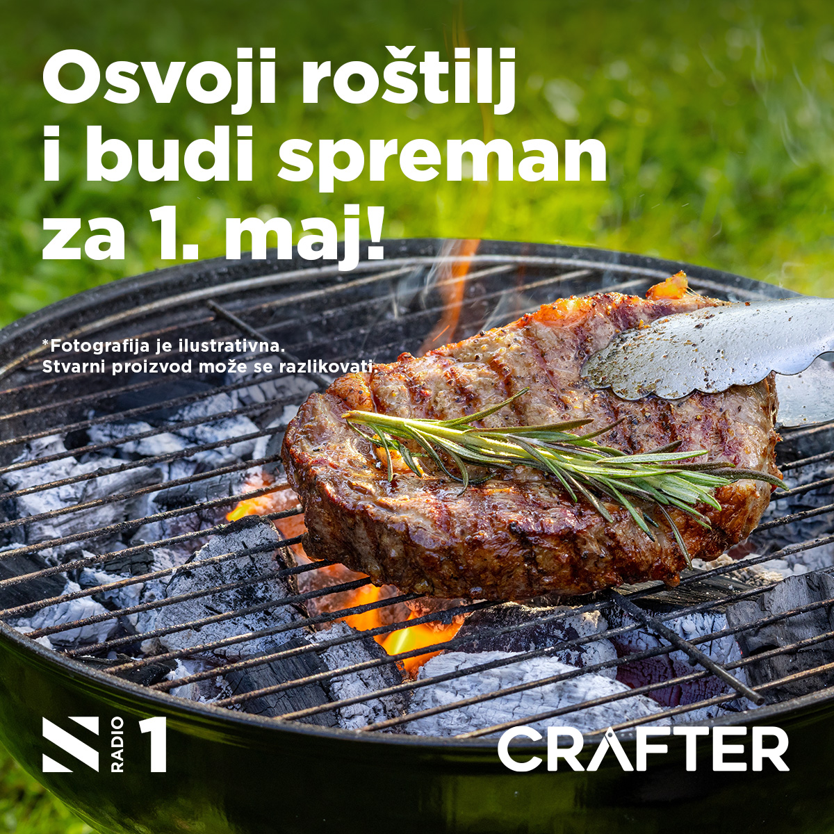 Osvoji roštilj na ćumur!