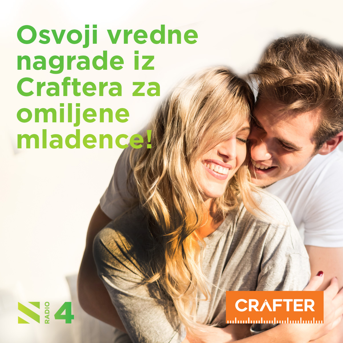 Osvoji vredne poklone iz Craftera za omiljene mladence!