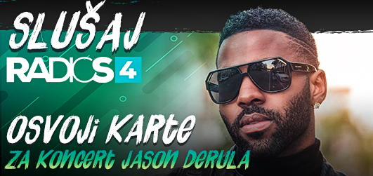 Radio S4 te vodi na koncert Jason Derula