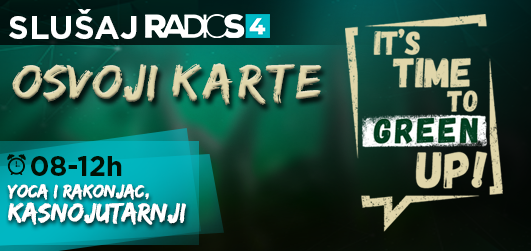 Osvoji karte za Green Up Party