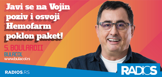 Slušaj Vojevanje i osvoji Hemofarm poklon paket