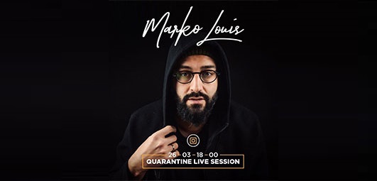 Marko Louis najavio online koncert